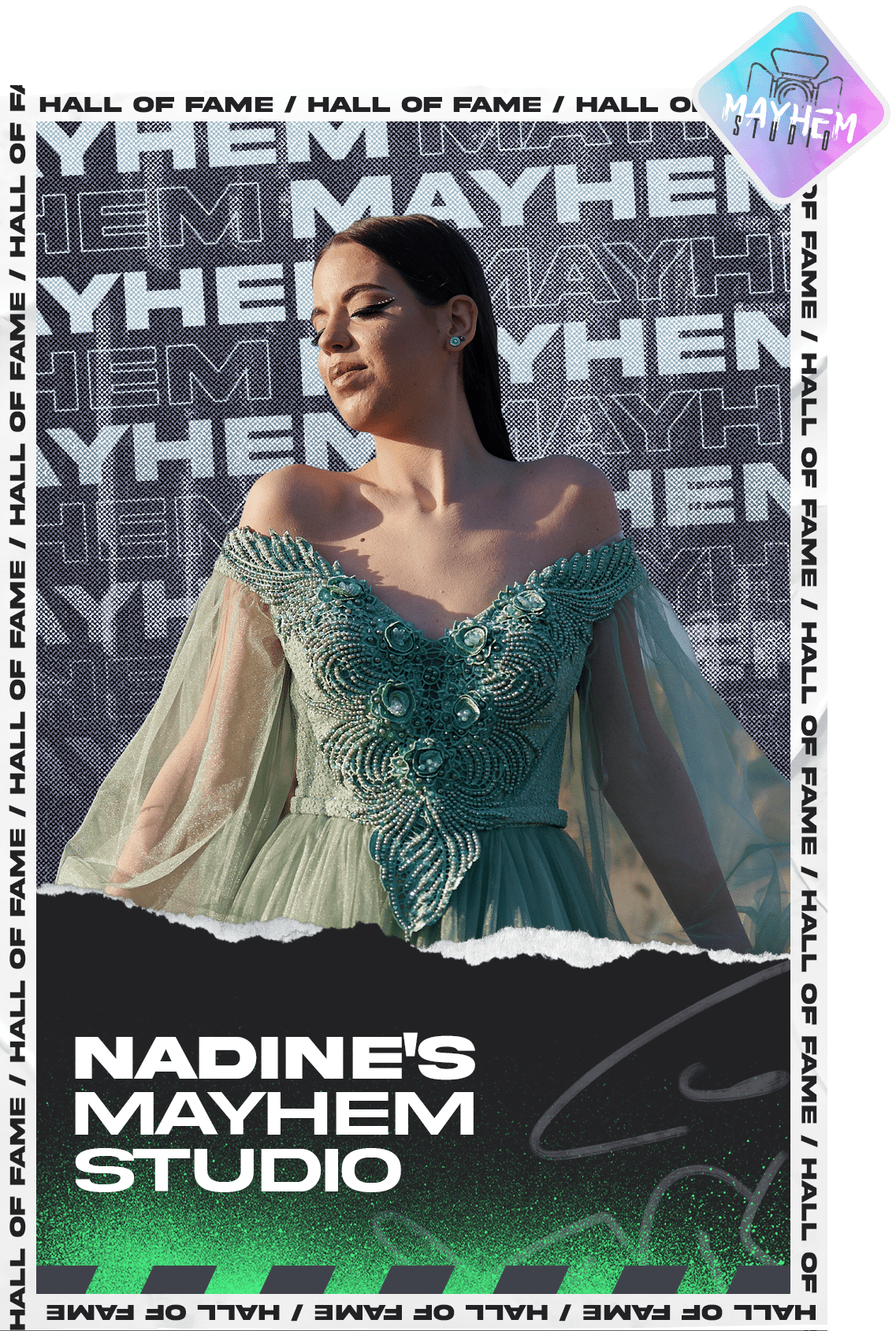 Nadine HoF Card